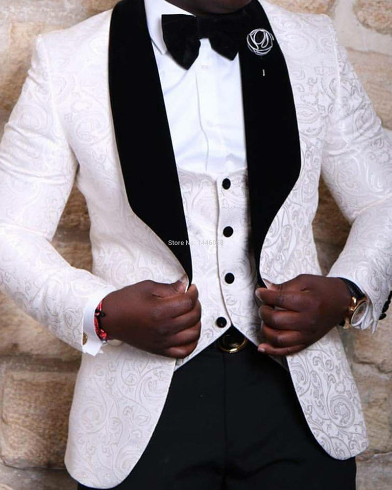 black and white suits for prom