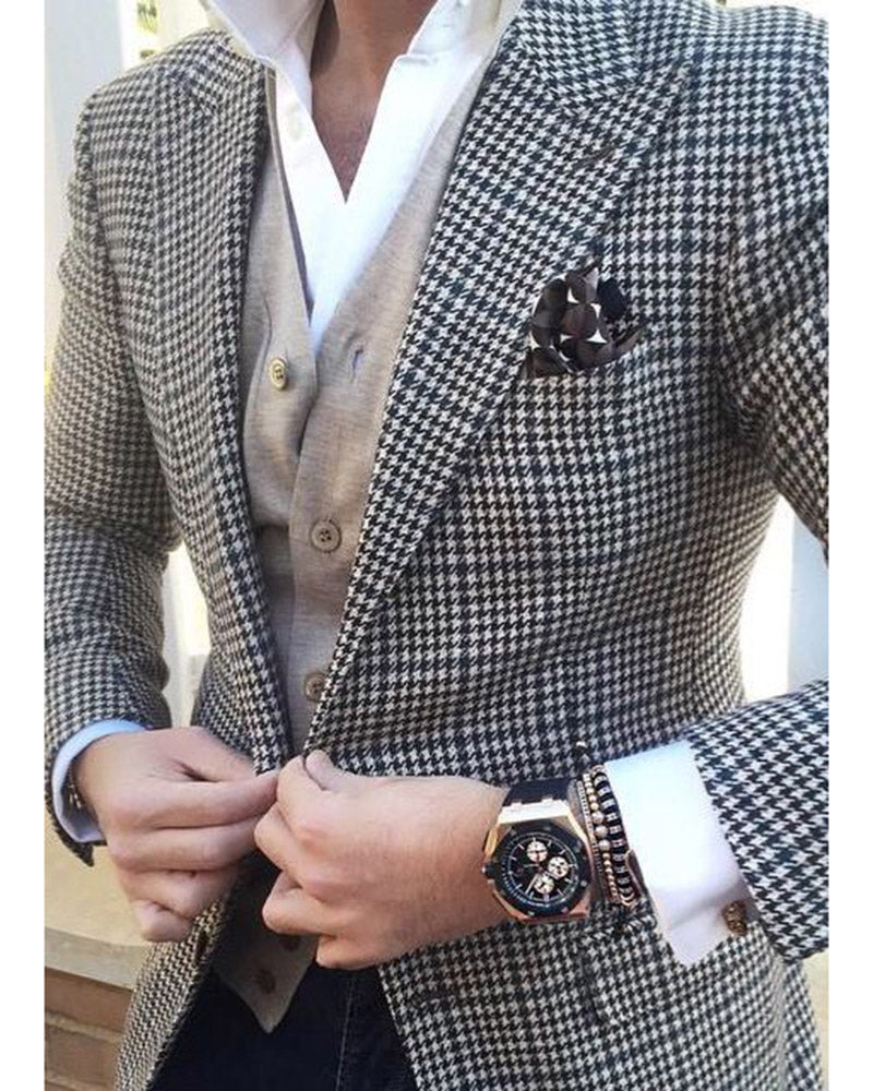 tartan blazer mens