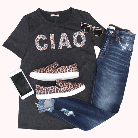 ciao graphic tee