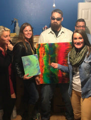 The Team That Helped Me Get to Where I'm at today. Katie, Ash, Mark, Eric & Shelly Helpers you May See at art shows and in videos from time to time. Awesome Individuals!!!