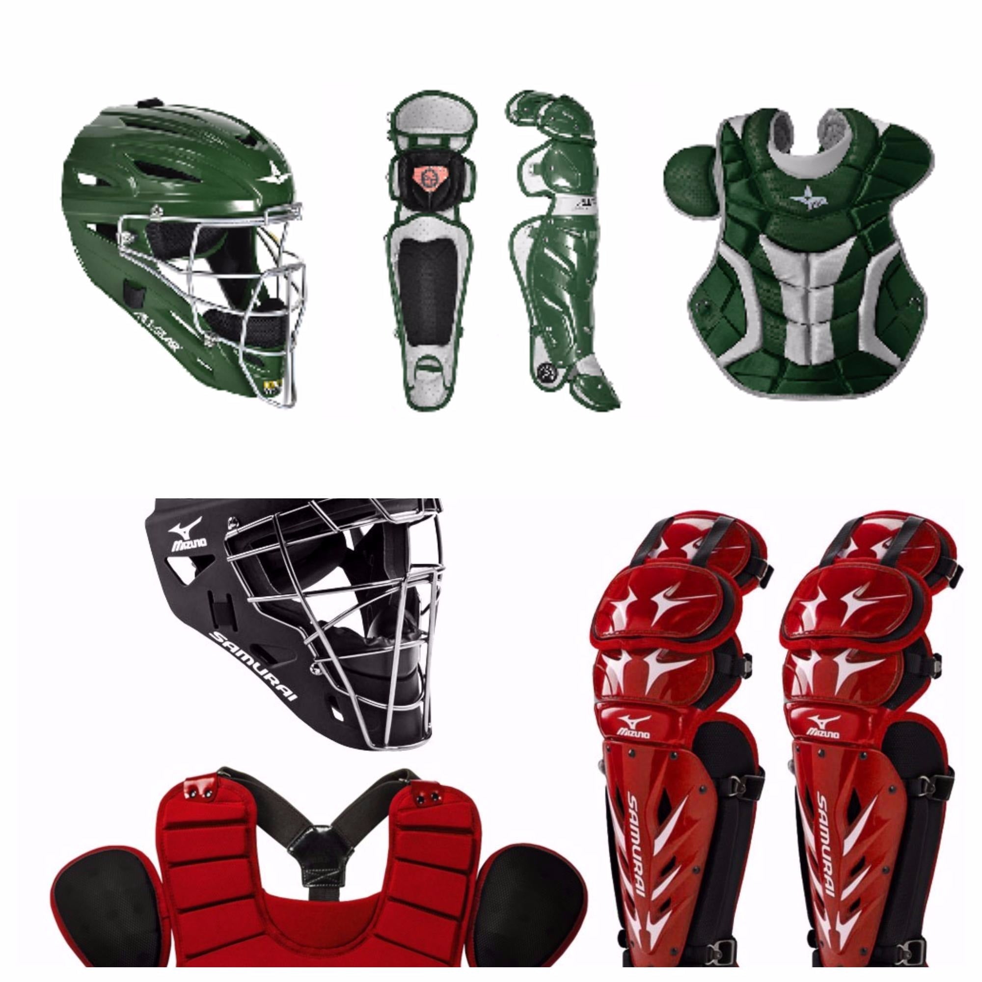 mizuno youth samurai catcher's set