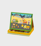 Petit Collage | Magnetic Play Set | Construction Site