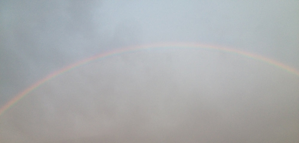 RAINBOW OVER OPEN AIR STAGE AT LÜFTEN FESTIVAL 2012