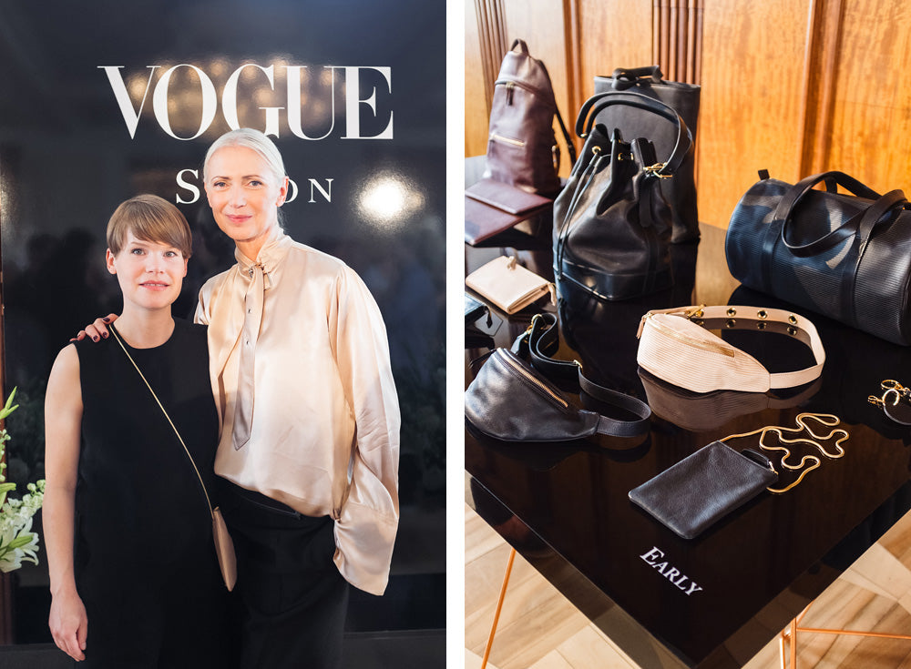 EARLY, Vogue Salon 2016, Christiane Arp, Valerie Sietzy, EARLY BAGS, Sustainable Design, Eco Fashion