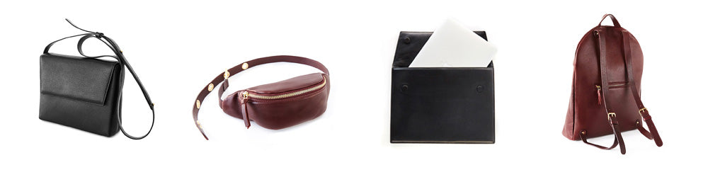 early, olive leather styles, twenty one bag, slim hipbag, envelope, n-backpack
