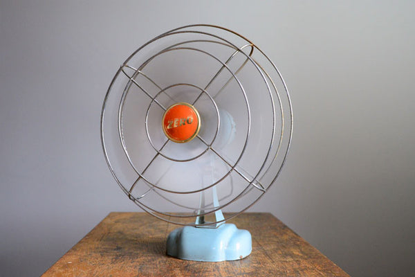 vintage desk fan