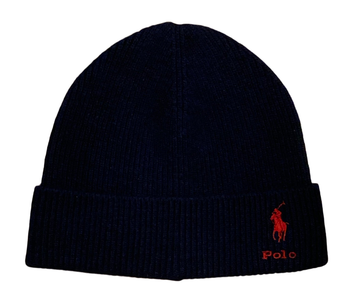 white polo winter hat