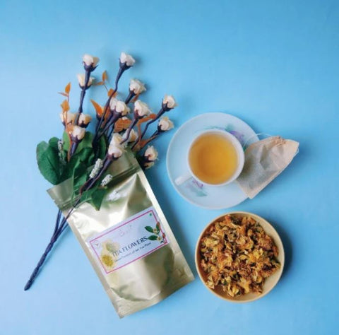 Tea Flowers - Herbal, Healthy, Teas, Healthy Beverage, Vegan, Natural