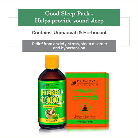 Sound Sleep Pack - Ayurvedic Products, Vegan, Natural, Healthy