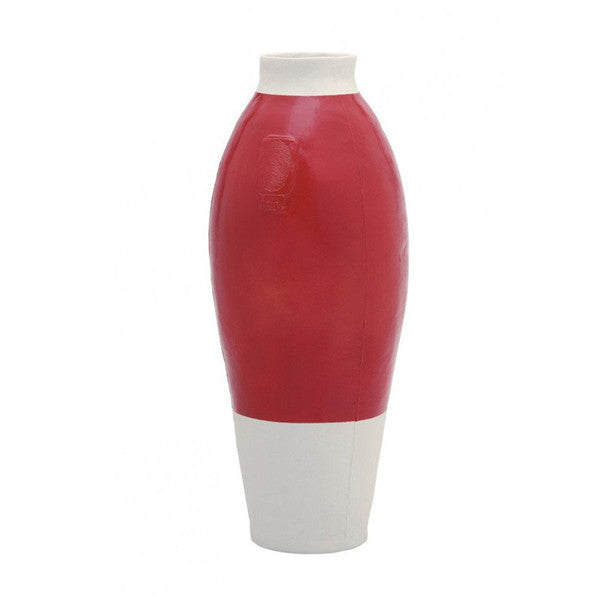 Hella Jongerius Red White Vase