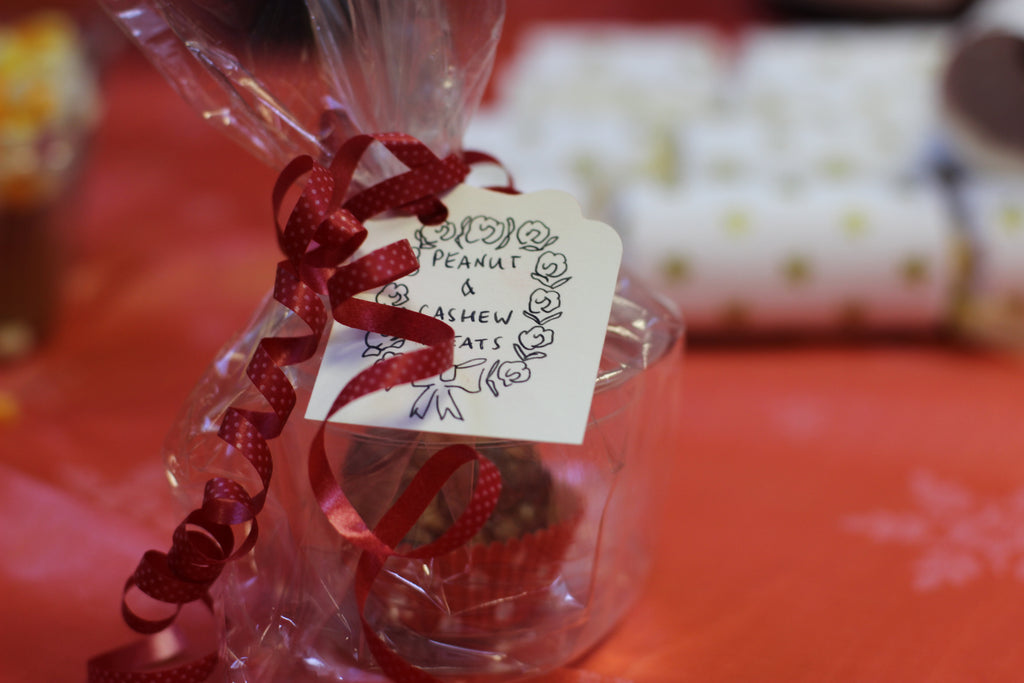 save the children, christmas jumper day bake sale, peanut & cashew balls