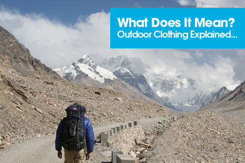 Target Dry Free Guide to Outdoor Gear Terms