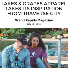 Lakes and Grapes Grand Rapids Magazine