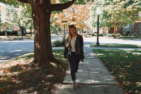 5 Ways to Style your Lakes and Grapes Tee this Fall