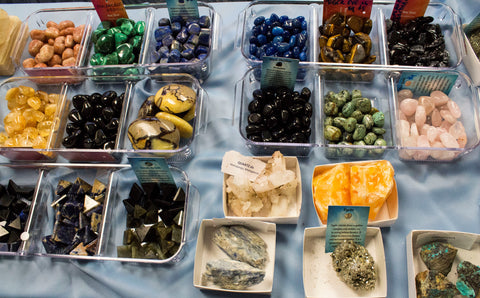 Tumbled stones, tumbled gemstones