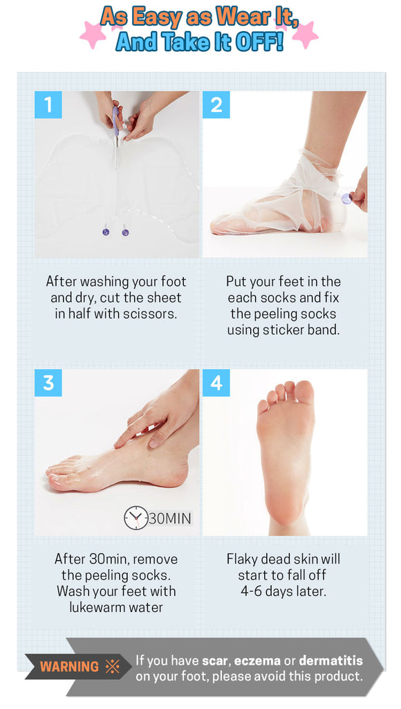A'PIEU Soft Foot Peeling Socks
