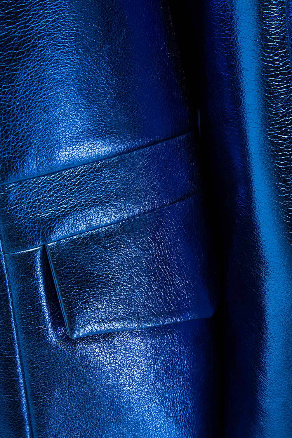 Electric blue coat
