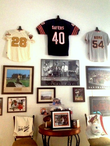 display sports memorabilia