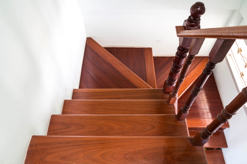 wood stairs