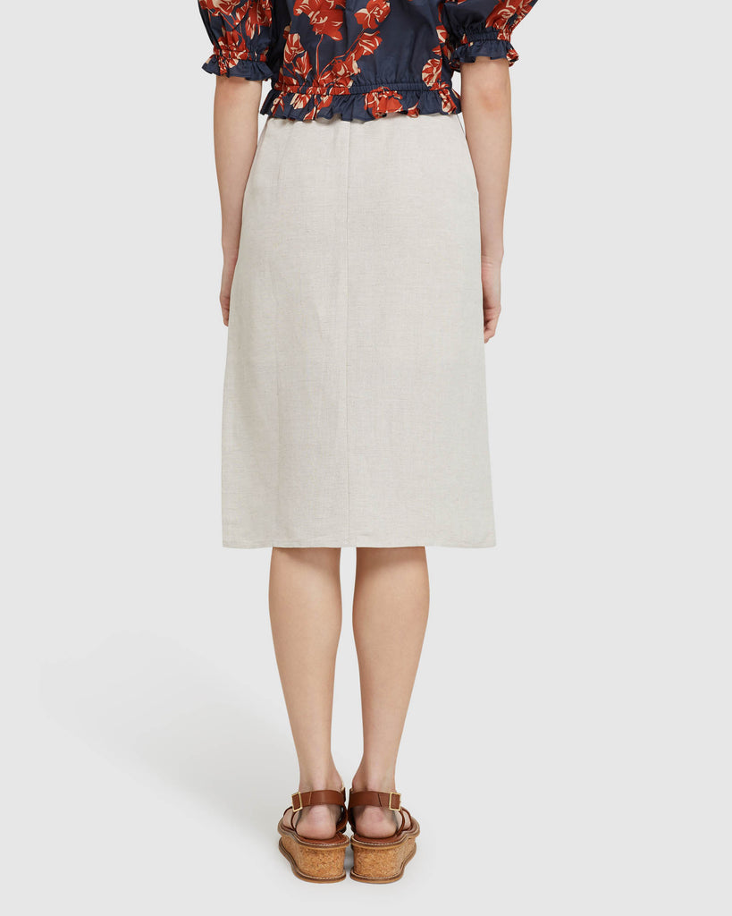 NOAH LINEN SKIRT – Oxford Shop