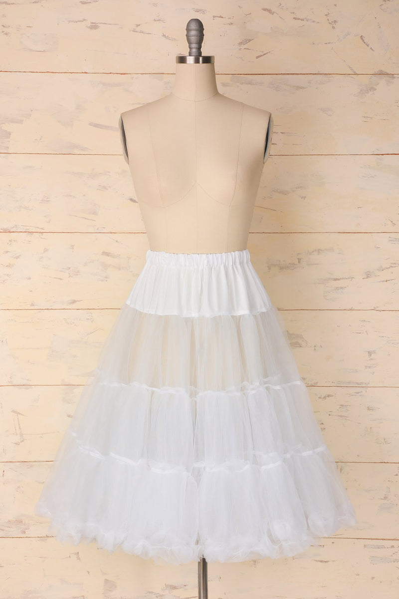 short white tutu dress