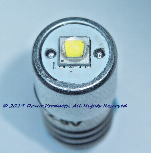 Cree Universal Polarity LED 5W MES E10 Screw Bulb for 6.0V PETZL 4-Cell Headlamp 