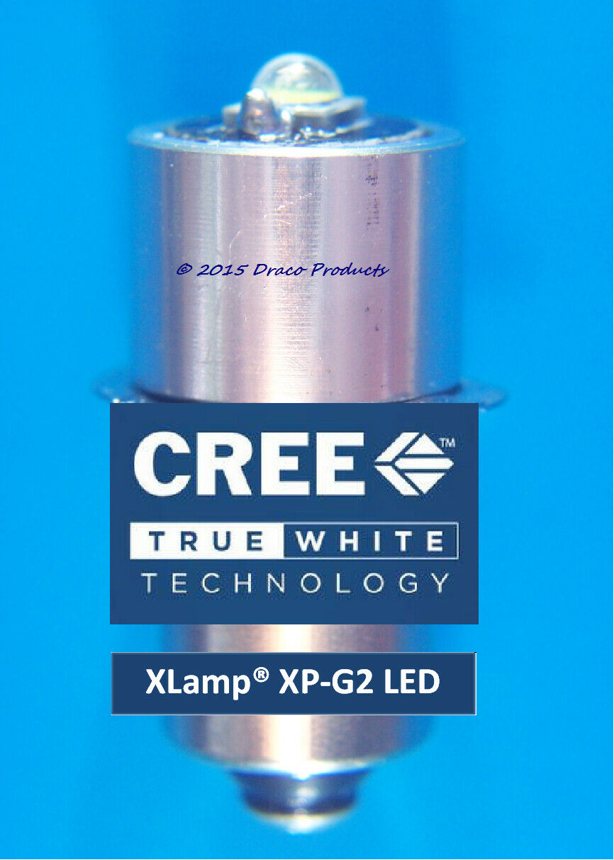 R schoner compromis Cree 5 Watt XPG3 LED for Panasonic 12V 14.4 15.6 18V Light -Brilliant –  Draco Products