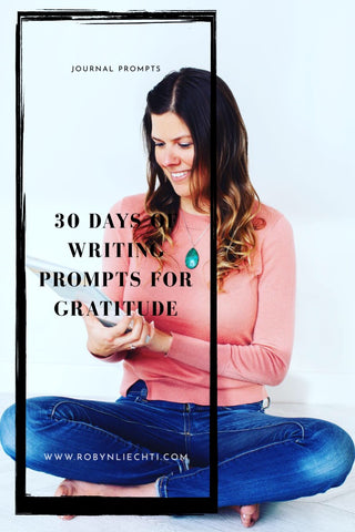 Free guided journal prompts for gratitude by Journals of Discovery