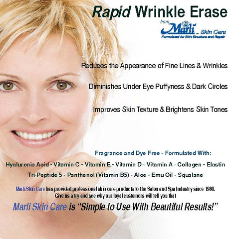 Rapid Wrinkle Erase with Hyaluronic Acid and Vitamin C