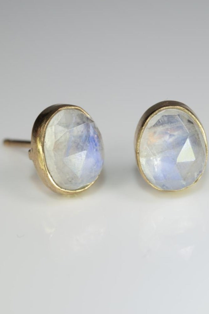Leslie Francesca Rose Cut Freeform Studs