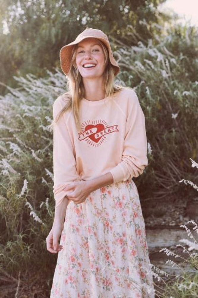 THE GREAT. The Shrunken Sweatshirt