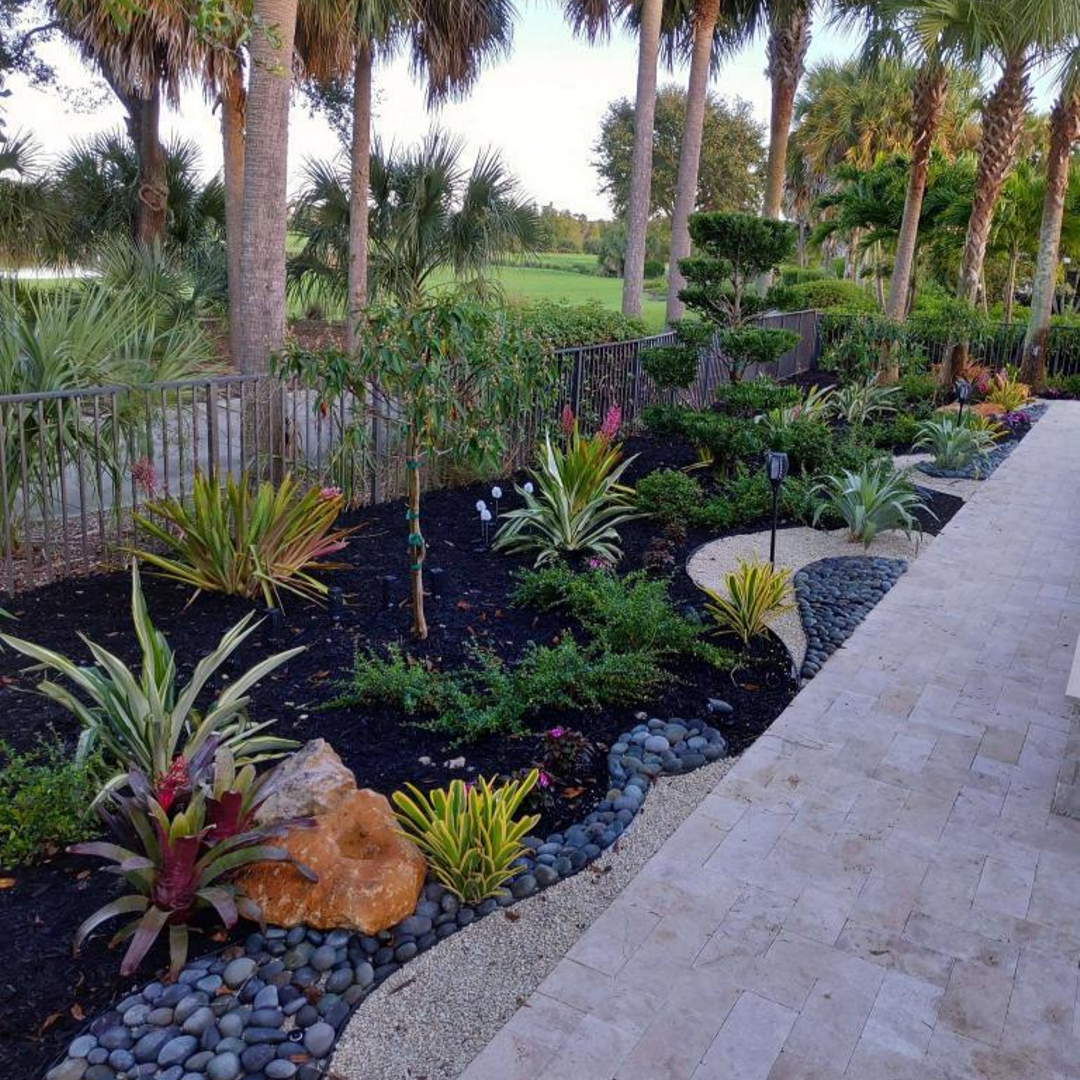 Backyard Landscape Design And Installation In Parkland Golf & Country Club