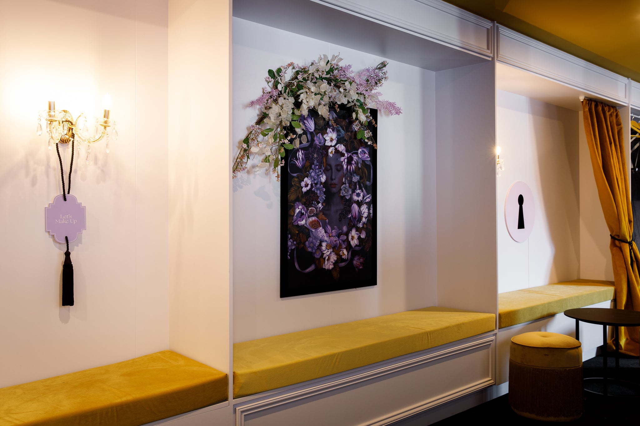  I worked with incredible Gloss Creative studio to create a series of large scale botanicals for 1 Oliver Street, a moody boudoir marquee as part of the 2019 Melbourne Cup races.