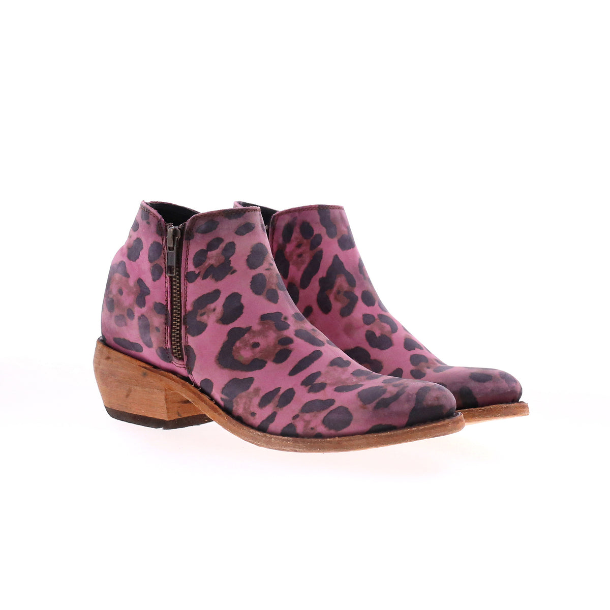 liberty black leopard boots