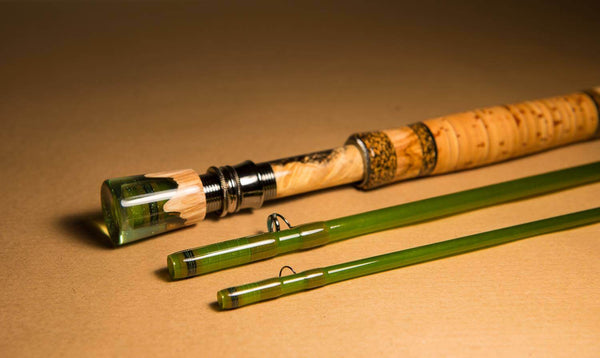 Custom Epic Fiberglass Fly Rod by Trevor Bourne