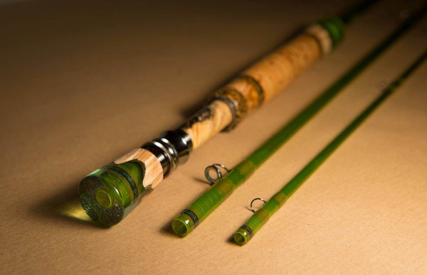 Custom Epic Fiberglass Fly Rod by Trevor Bourne