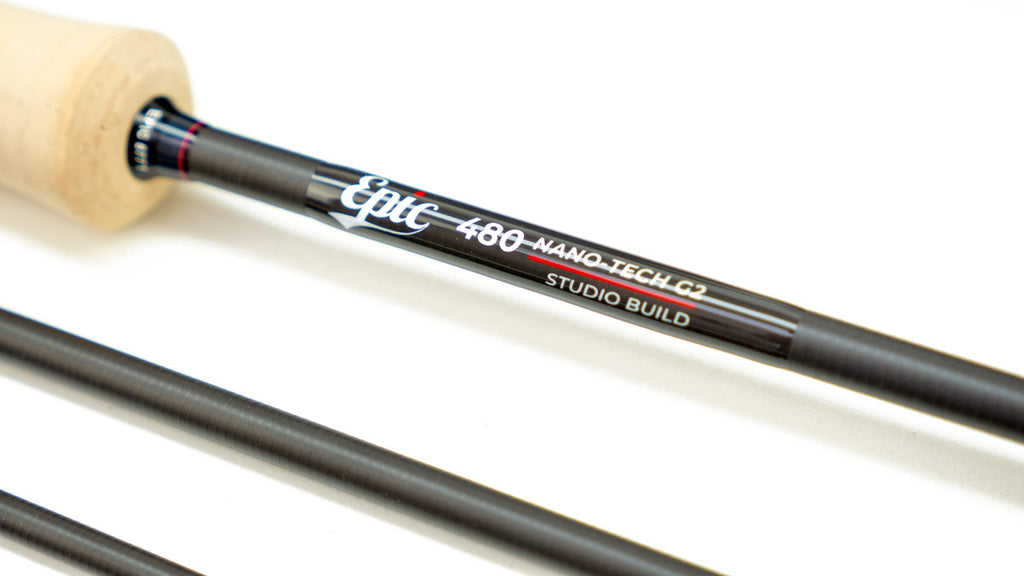 4wt graphite fly rod with Graphene Nano resin