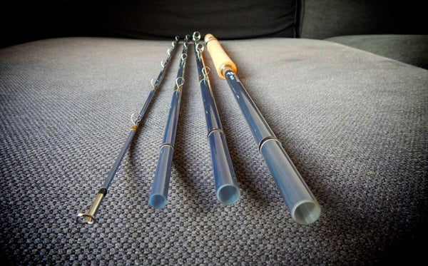 Two handed fibreglass spey rod Epic