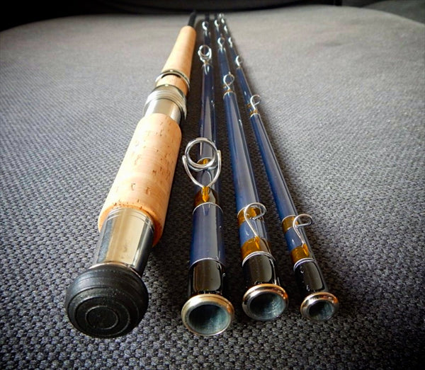 Two handed fibreglass spey rod Epic