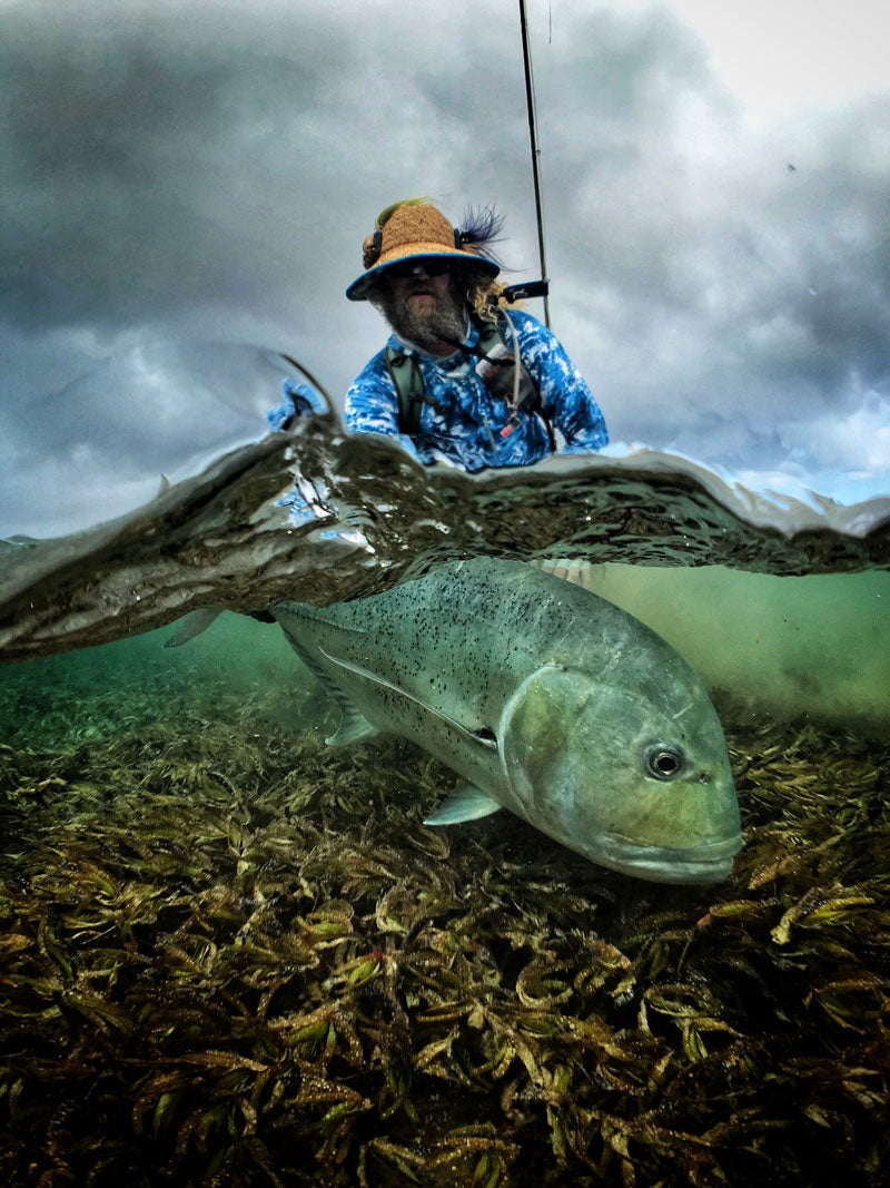 Giant Trevally on Fiberglass