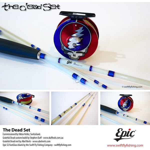 The Grateful Dead Custom Fly Fishing set