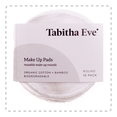 Tabitha Eve Plastic-Free Zero-Waste Eco-Friendly Vegan Handmade Reusable Cotton make up Rounds