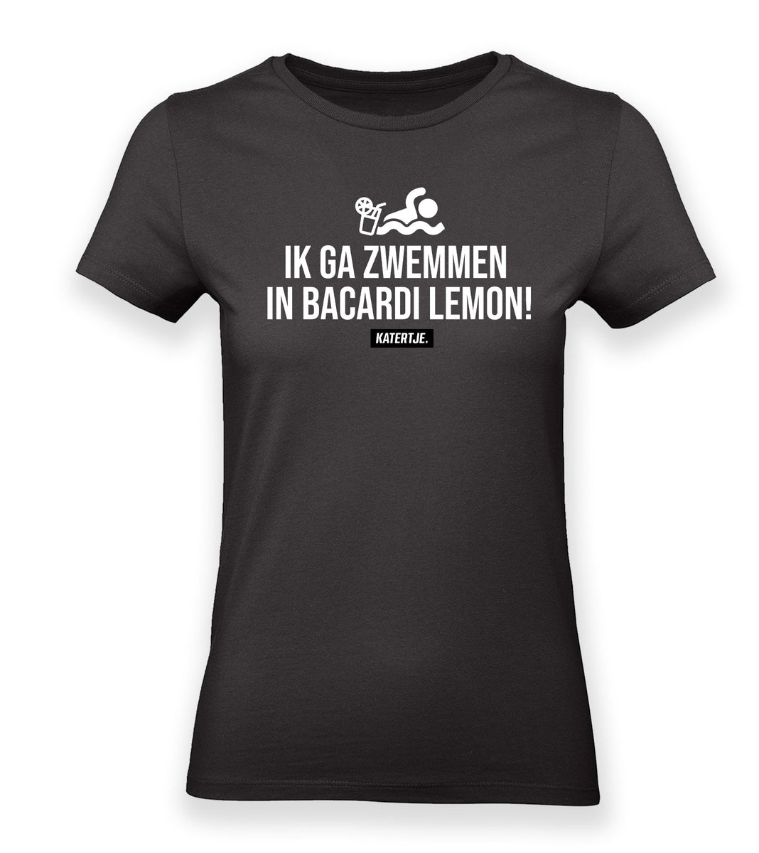 Liever Inspectie slaap Ik ga zwemmen in Barcardi Lemon | Women Premium Organic T-shirt – KATERTJE.
