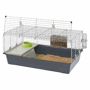 regeling Verwisselbaar mengen Ferplast Indoor Rabbit Cage 100cm Grey – Bradlands Pet Supplies