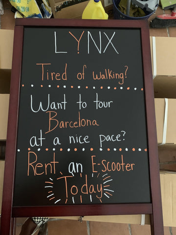 Lynxsharing Street sign