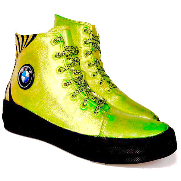 green converse boots