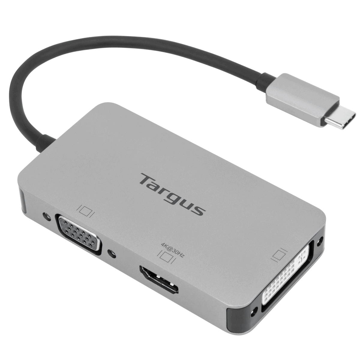USB-C Single Adapter with 4K HDMI/DVI/ VGA ACA961USZ