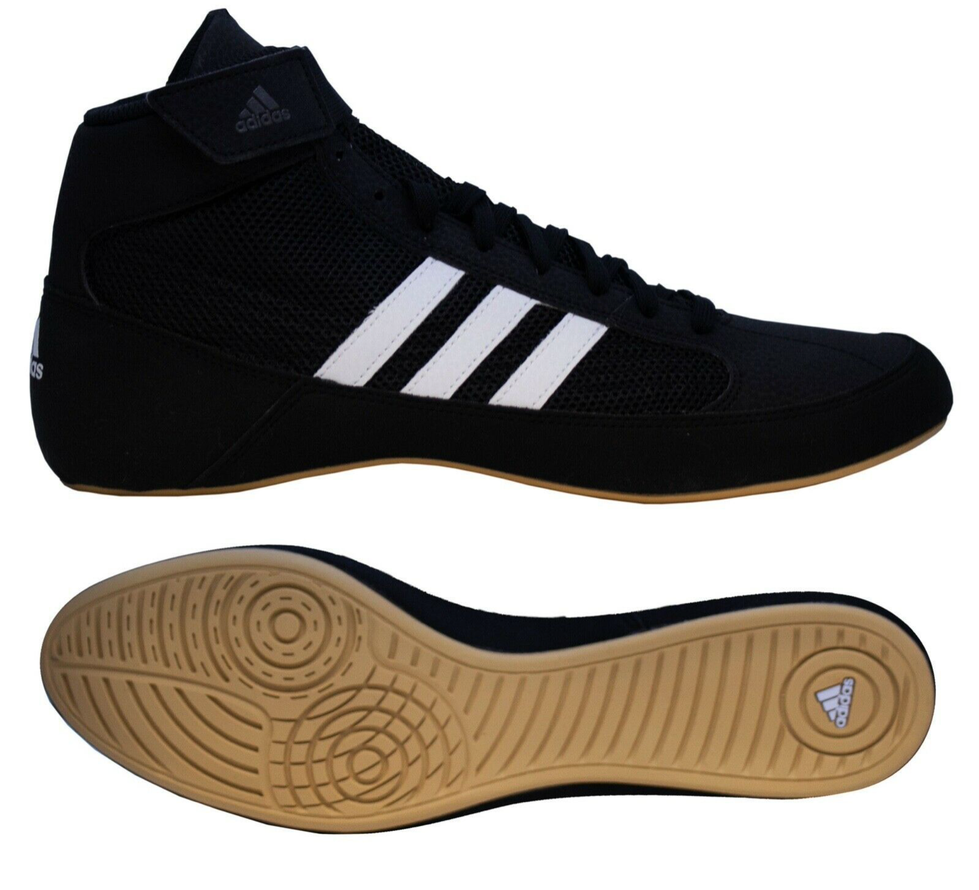 Adidas | AQ3325 | HVC 2 Black | Adult Youth | Wrestling Shoes – Great Call Athletics