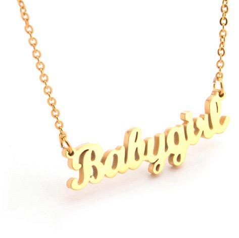 cute gold necklace