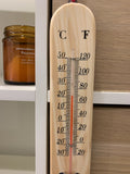 temperature gauge in my home bikram hot yoga studio
